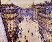 Rue Halevy, vue d'un sixieme etage Gustave Caillebotte